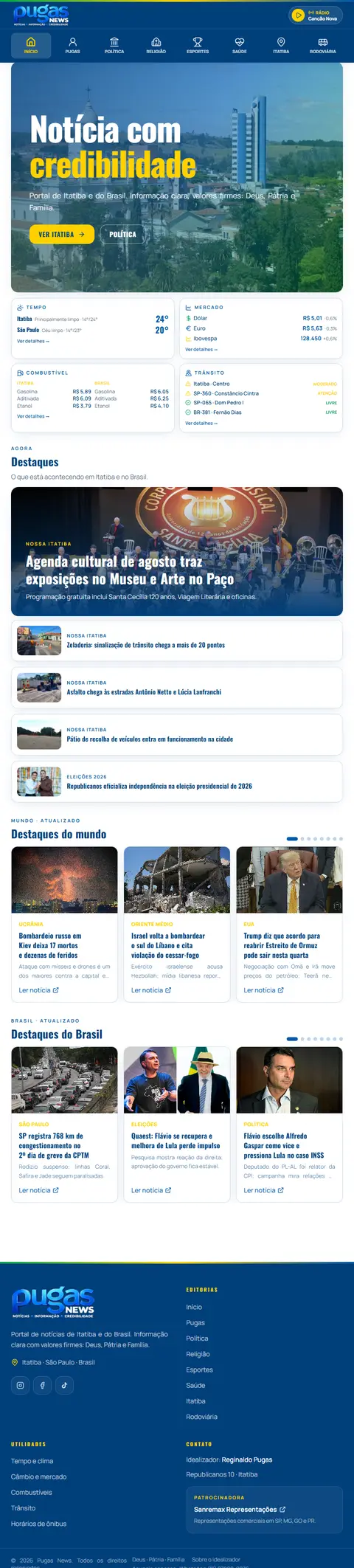 Site Pugas News